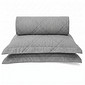 Kit Colcha Melange com Porta-Travesseiros Casal Quartzo — Haus Living