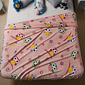 Manta Flannel Estampada Infantil Corujinha — Haus Kinder