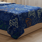 Manta Flannel Solteiro Estampado 150x200 Videogame
