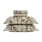 Jogo de Cama 4 Peças Percal 200fios 100% Algodão Queen Estampado Valen Jogo de Cama 4 Peças Percal 200fios 100% Algodão Queen Estampado Valen