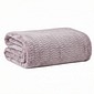 Manta Flannel Jacquard Queen 220x240 Lavander Manta Flannel Jacquard Queen 220x240 Lavander