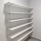 Kit 4 Trilhos 200cm com 20 Suportes e Parafusos e Buchas para Prateleira Kit 4 Trilhos 200cm com 20 Suportes e Parafusos e Buchas para Prateleira