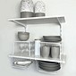 Mini Estante de Trilhos com Prateleiras MDF
