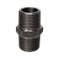 NIPLE HEXAGONAL FORJADO ACO CARBONO 3000 LBS NPT