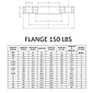 FLANGE ACO CARBONO LISO ( RF ) ANSI 150 LBS FLANGE ACO CARBONO LISO ( RF ) ANSI 150 LBS