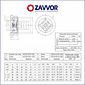 VALVULA RETENCAO WAFER TIPO DISCO TOTAL INOX 304 PN 40