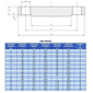 FLANGE ACO CARBONO CEGO ANSI 150 LBS FLANGE ACO CARBONO CEGO ANSI 150 LBS