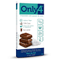 CHOCOLATE 70% COM AÇUCAR DE COCO E FLOR DE SAL ONLY4 70G
