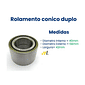 JRM4068IT ROLAMENTO DE RODA CONICO DUPLO JRM4068IT ROLAMENTO DE RODA CONICO DUPLO
