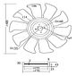 21060FU410 HELICE 10 PAS MOTOR NISSAN 21060FU410 HELICE 10 PAS MOTOR NISSAN