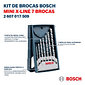 JOGO DE BROCAS PARA PEDRA BOSCH MINI X-LINE 3-8MM 7 PEÇAS