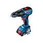 PARAFUSADEIRA/FURADEIRA DE IMPACTO BOSCH GSB 18V-50 KIT 2 BAT+MALETA