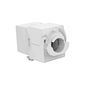KEYSTONE HD MODULAR JACK CAT6 UNSHIELDED WHITE PRYSMIAN KEYSTONE HD MODULAR JACK CAT6 UNSHIELDED WHITE PRYSMIAN