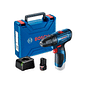 PARAFUSADEIRA FURADEIRA A BATERIA BOSCH GSR 120-LI 12V KIT MALETA + 1BAT