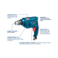 FURADEIRA IMPACTO BOSCH GSB 450 RE 450W + 3 BROCAS