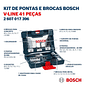 KIT DE PONTAS E BROCAS BOSCH V-LINE 41 PEÇAS