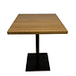 Mesa Modelo Industrial 70x70 Pé Central Mesa Modelo Industrial 70x70 Pé Central