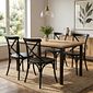Conjunto Mesa Industrial e 4 cadeiras X