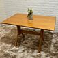 Mesa X de Madeira Maciça 120x80 Mel