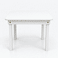 Mesa Infantil de Madeira Branco Mesa Infantil de Madeira Branco