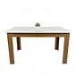 Conjunto Mesa 140x90cm Com 4 Cadeiras Estofadas Telinha