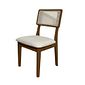 Conjunto Mesa Redonda Ripada 105cm Com 4 Cadeiras de Telinha