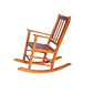Cadeira de Balanço De Madeira - Verniz Cadeira de Balanço De Madeira - Verniz