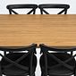 Conjunto Mesa Industrial e 4 cadeiras X Conjunto Mesa Industrial e 4 cadeiras X