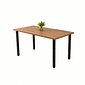 Conjunto Mesa Industrial e 4 cadeiras Designer
