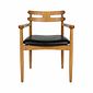 Cadeira HW com Braçode Madeira Maciça Tauari