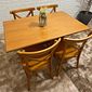 Mesa X 120x80 Com 4 Cadeiras X Madeira Maciça Mel