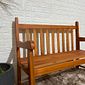 Banco de Jardim Namoradeira de Madeira 2 Lugares Com Verniz Banco de Jardim Namoradeira de Madeira 2 Lugares Com Verniz