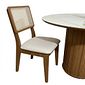 Conjunto Mesa Redonda Maior com 4 Cadeiras de Telinha