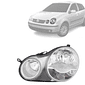 Farol Esquerdo Polo 2003 2004 2005 2006 Cromado Farol Esquerdo Polo 2003 2004 2005 2006 Cromado