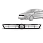 Grade Dianteira Jetta 2011 2012 2013 2014 C/ Friso Cromado Grade Dianteira Jetta 2011 2012 2013 2014 C/ Friso Cromado