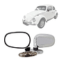 Par Retrovisor Fusca Brasilia Passat Cromado Par Retrovisor Fusca Brasilia Passat Cromado
