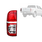 Lanterna Traseira Esquerdo Hilux Pick Up Sr Srv 2012 2013 2014 2015 Lanterna Traseira Esquerdo Hilux Pick Up Sr Srv 2012 2013 2014 2015