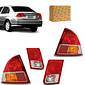 Kit Conjunto Lanterna Traseira Honda Civic 2004 2005 2006 Kit Conjunto Lanterna Traseira Honda Civic 2004 2005 2006