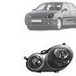 Farol Esquerdo Polo 2003 2004 2005 2006 Mascara Negra Farol Esquerdo Polo 2003 2004 2005 2006 Mascara Negra