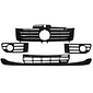 Kit Saia Spoiler Parachoque Dianteiro Polo 2003 2004 2005