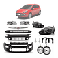 Kit Parachoque Dianteiro Completo Punto 2013 2014 2015 2016 2017