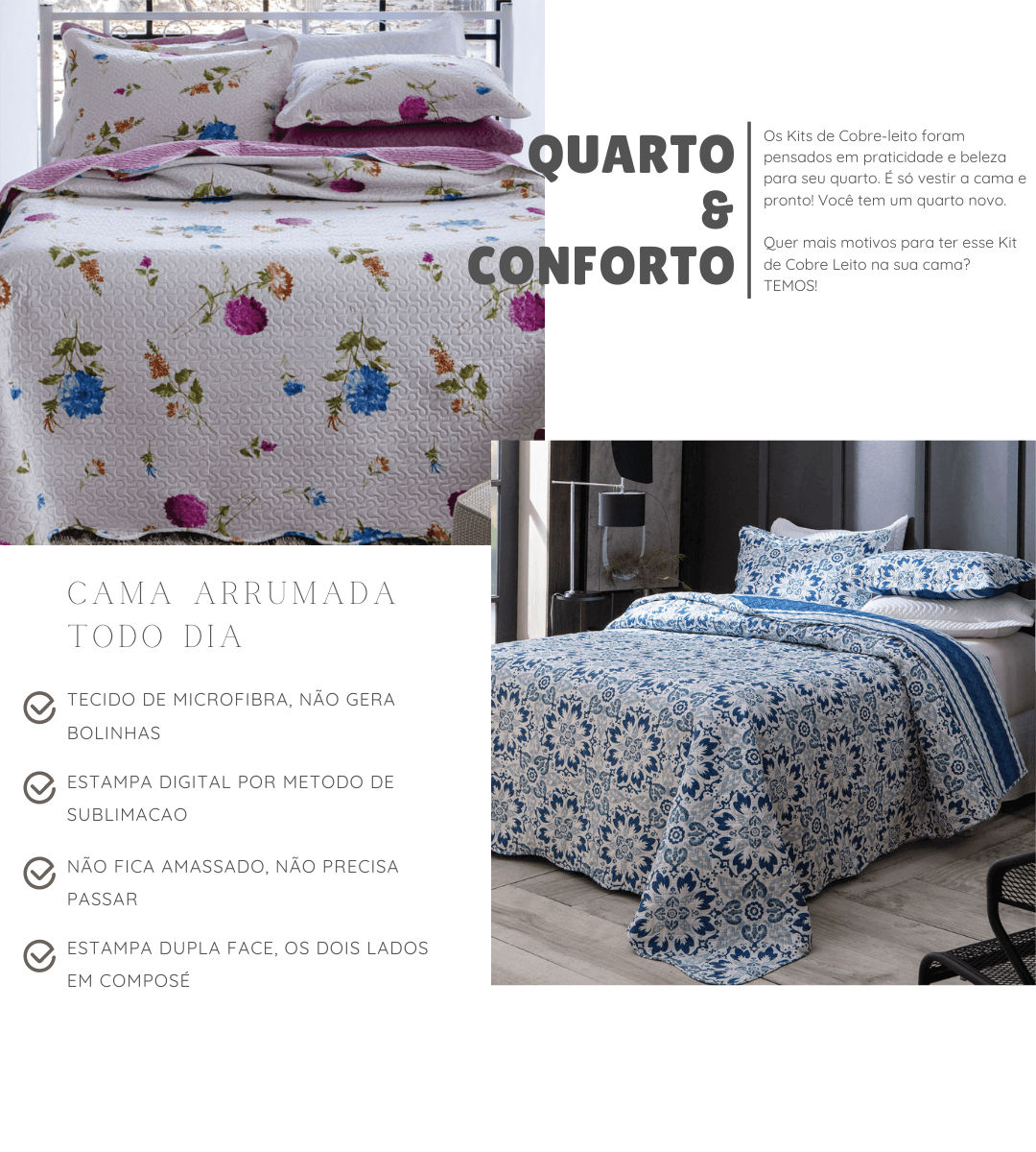 Jogo de Cama Algodão