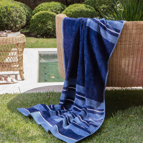 toalhas loren foto mostrando detalhes da felpa