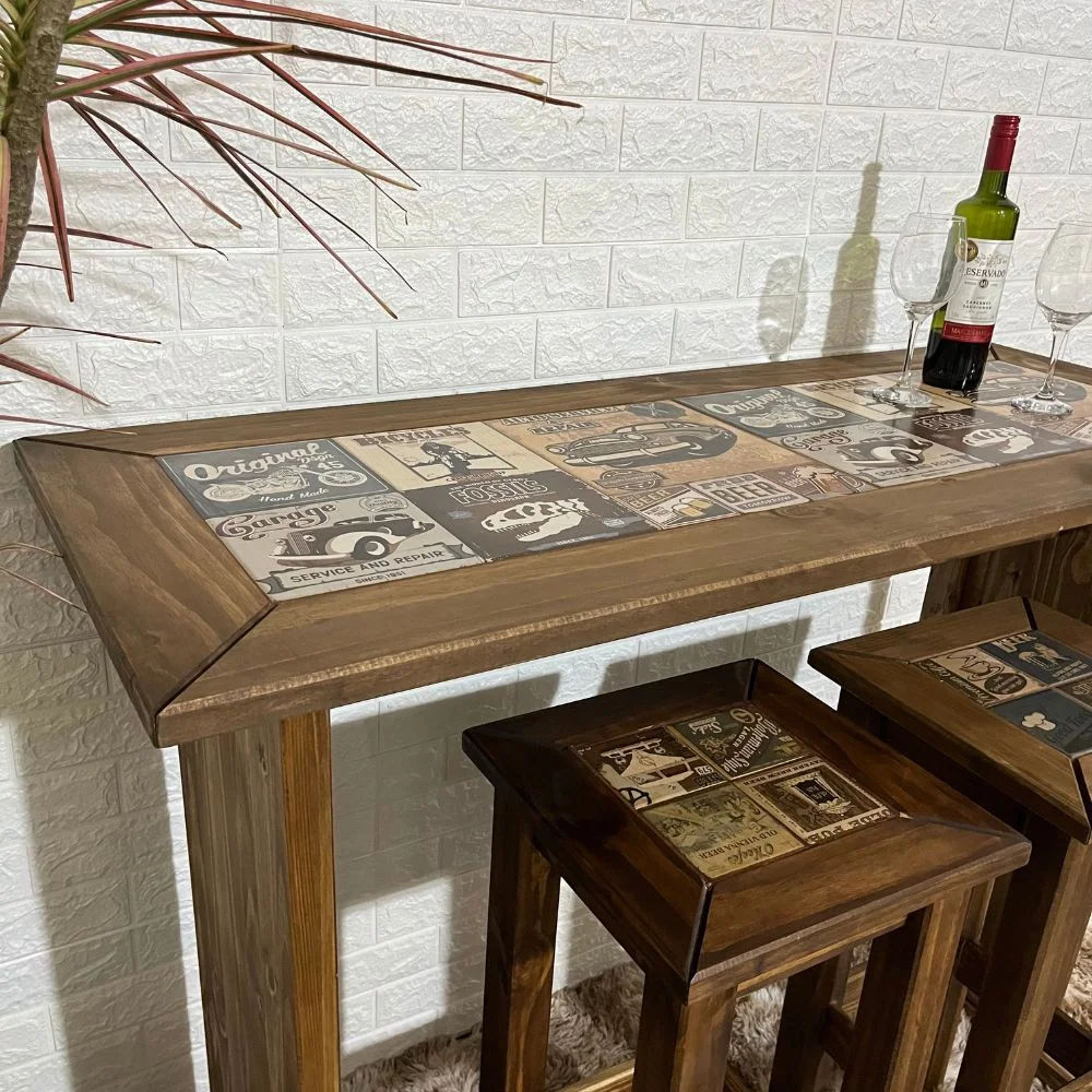 conjunto bancada de ceramica