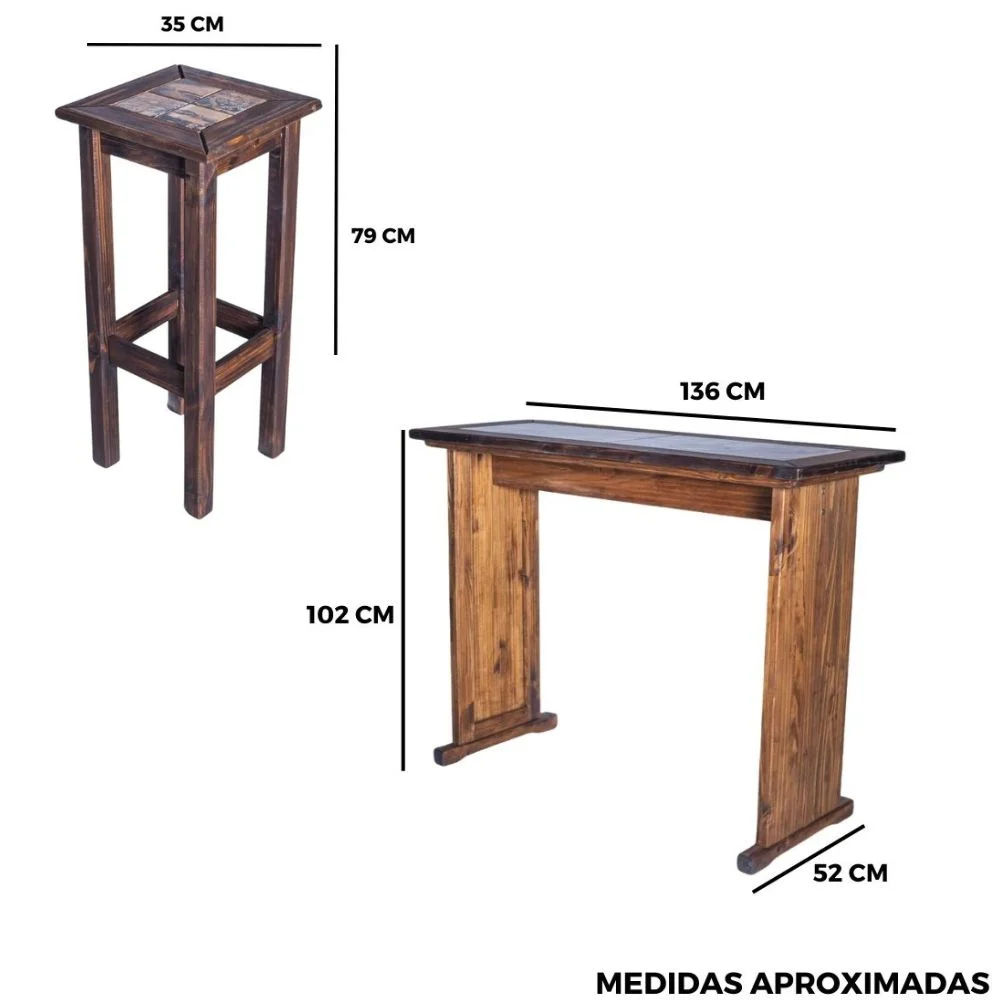 medidas conjunto bancada de ceramica