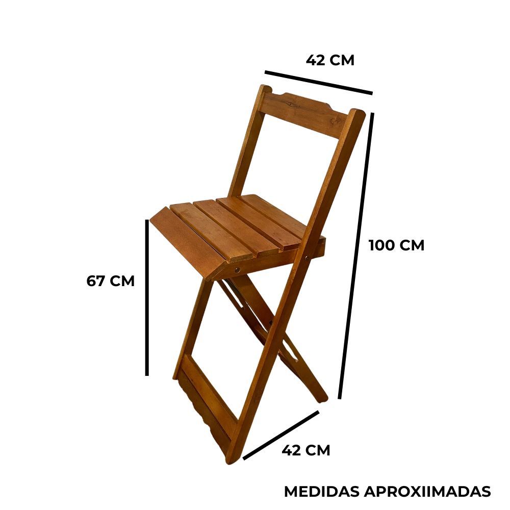 medidas conjunto de madeira macica