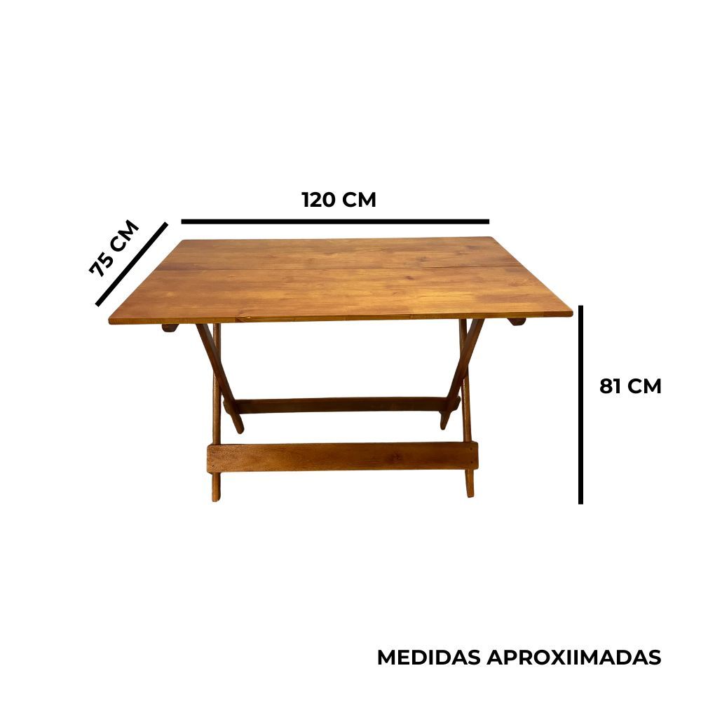 medidas conjunto bistro dobravel preto