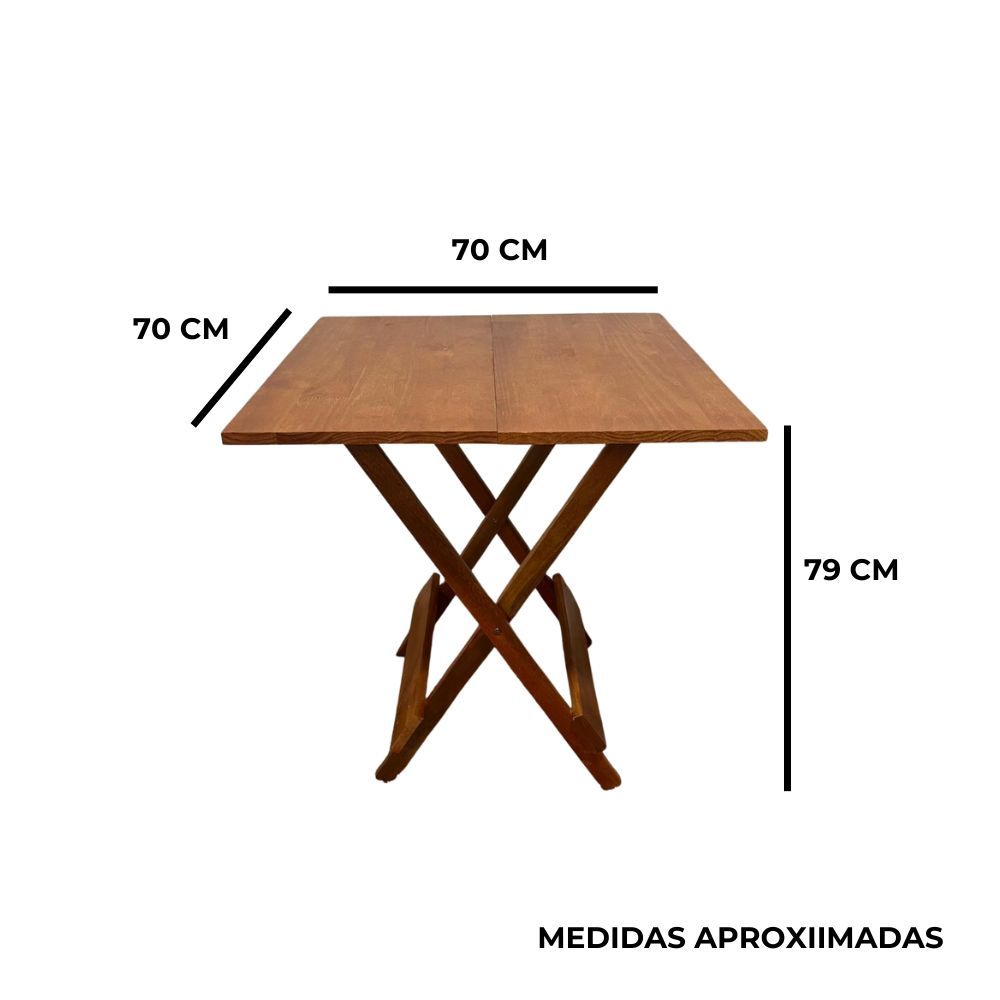 medidas conjunto bistro dobravel preto
