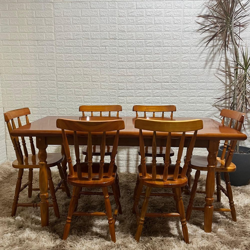 conjunto dobravel 70x70 com 4 cadeiras mel 2