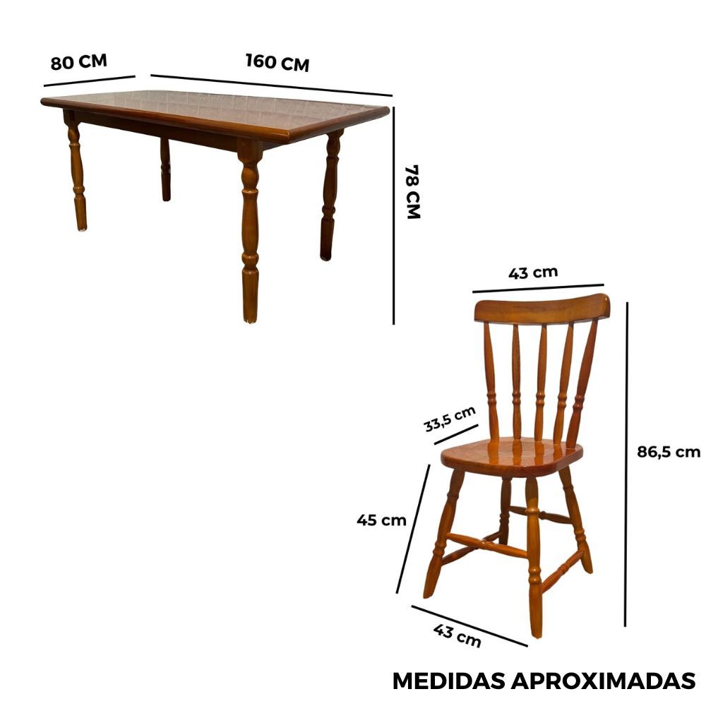 medidas conjunto dobravel 70x70 com 4 cadeiras preto
